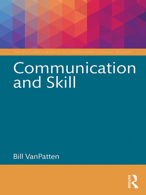 cover image of Communication and Skill